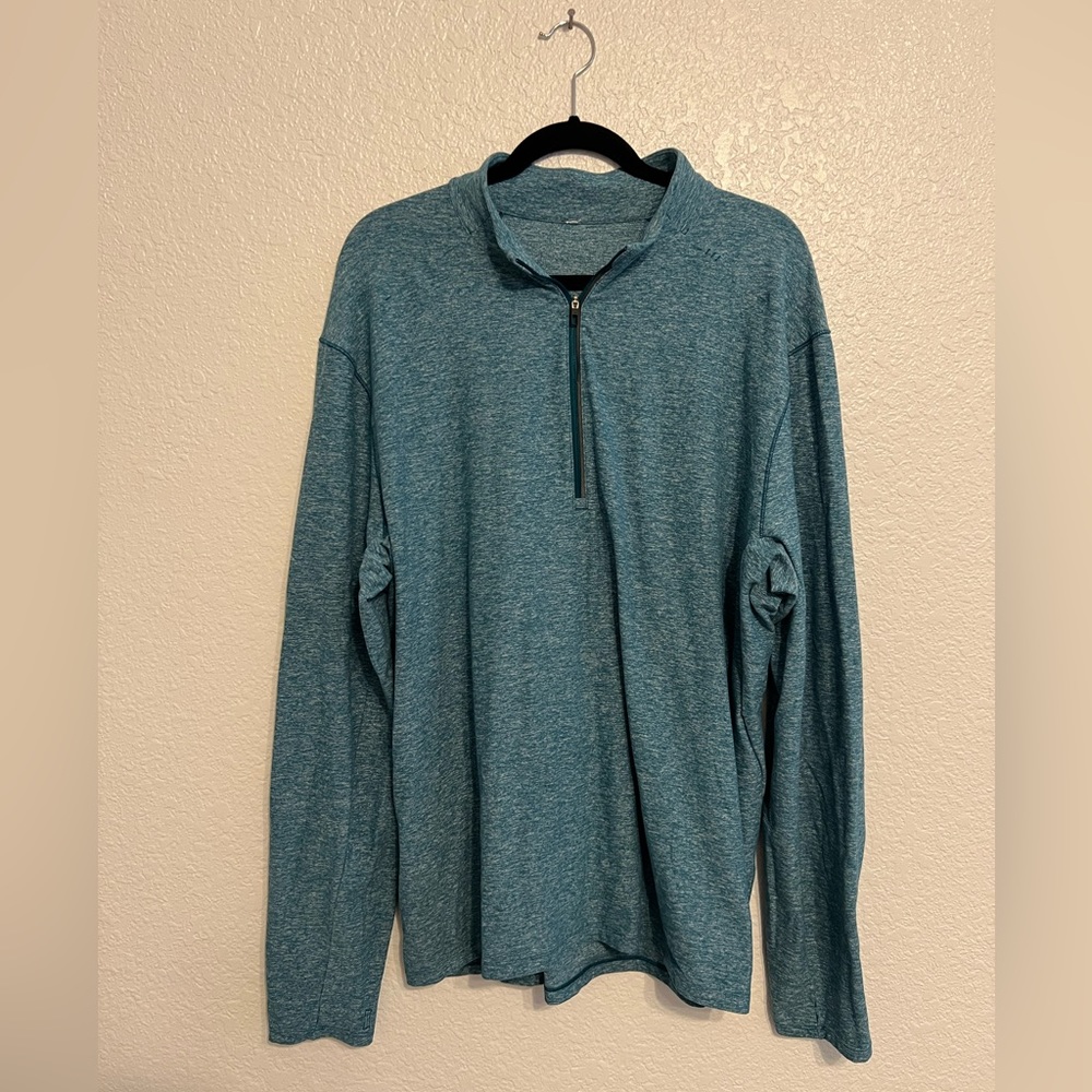 Men’s Lululemon Soft Jersey Half Zip XXL
